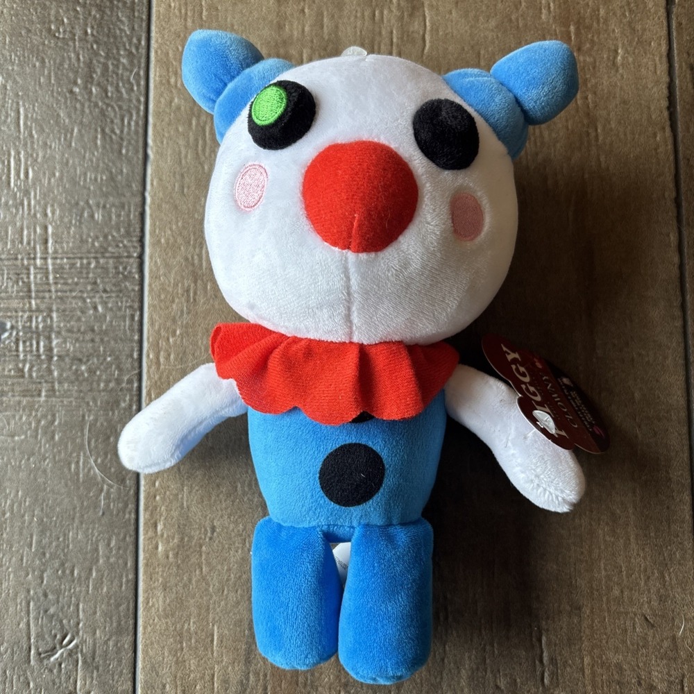 Piggy Clowny Plush Stuffy Series 1 MiniToon Phatmojo With Tags